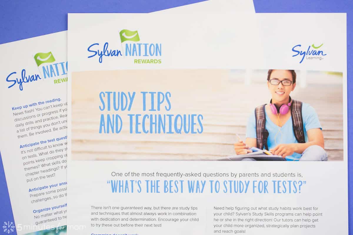 Study Guide from Sylvan Learning