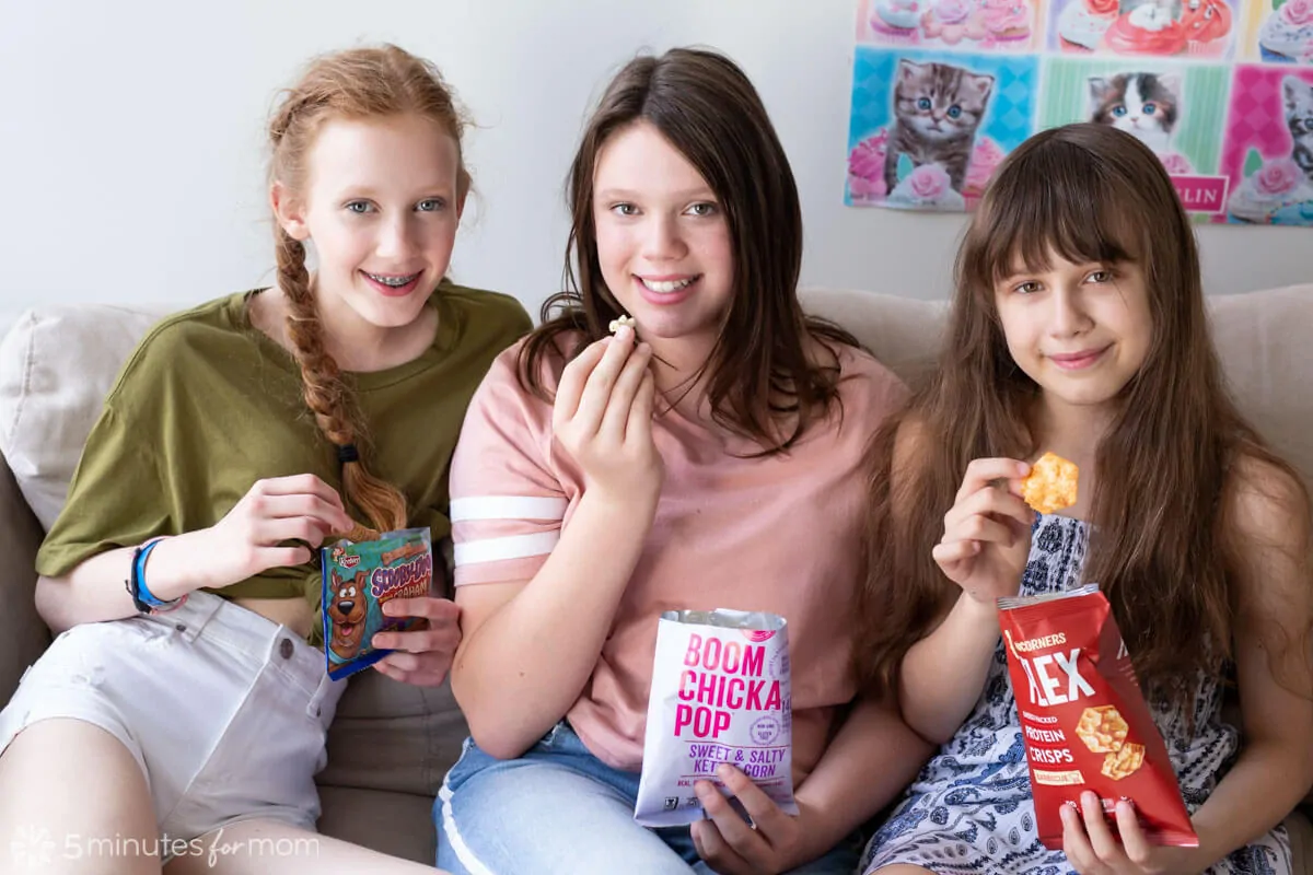 Kids Eating Fun Snacks