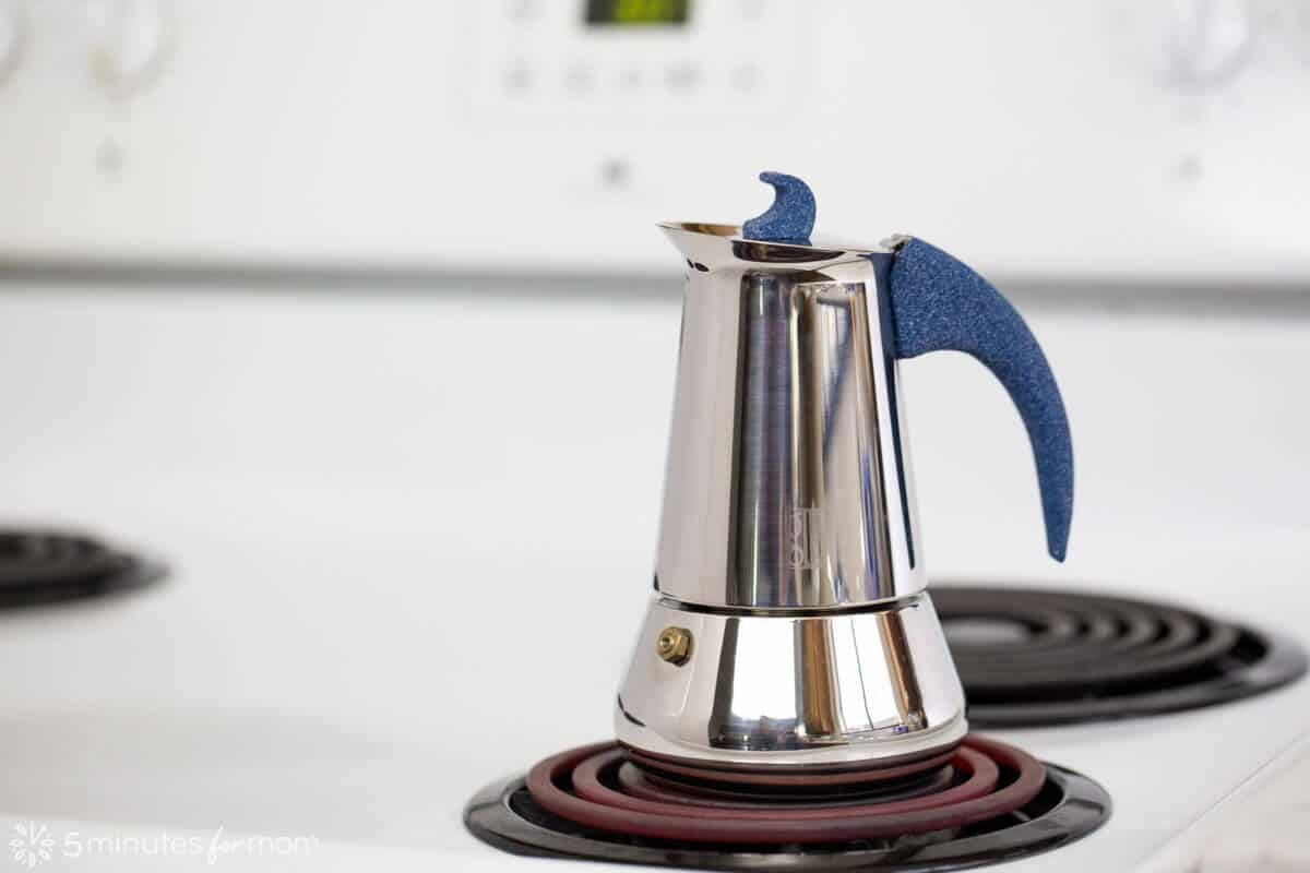 Moka Pot Stainless Steel1680 5 Minutes for Mom