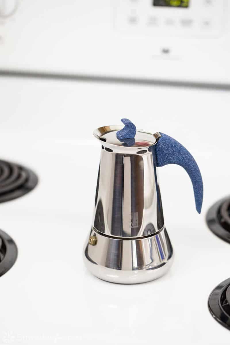Moka Pot Stainless Steel1841 5 Minutes for Mom