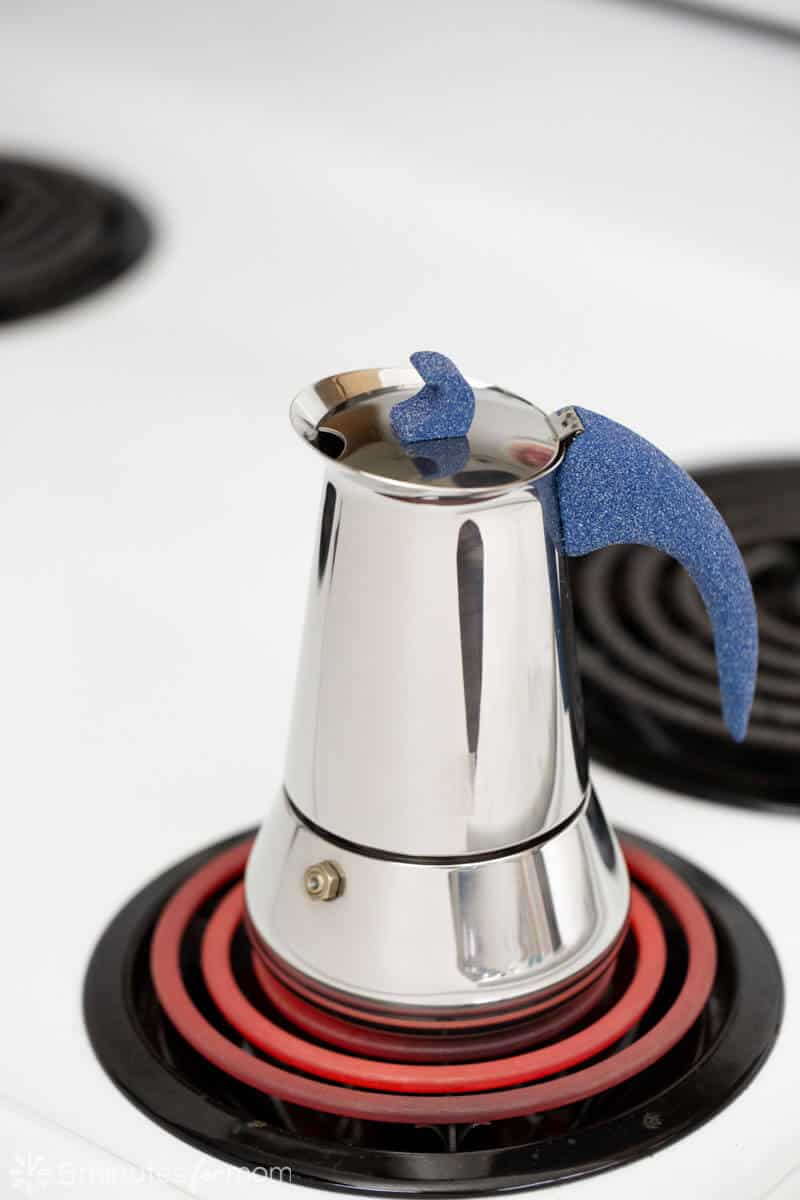 Moka Pot Stainless Steel1955 5 Minutes for Mom