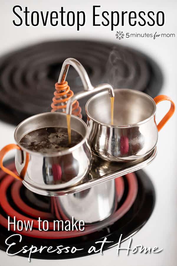 Stovetop Espresso How To Make Espresso At Home 5 Minutes for Mom