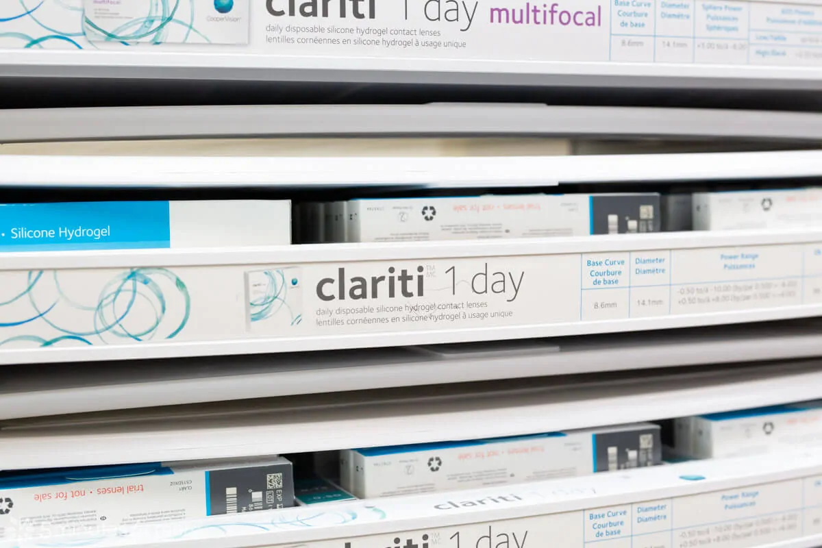 clariti daily disposable contact lenses