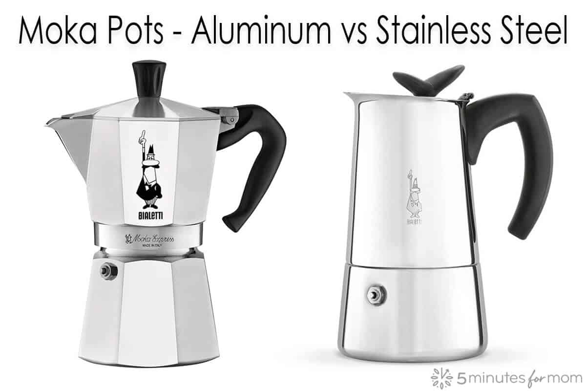 Whats the Difference: Aluminum vs. Stainless Steel Moka Pots 