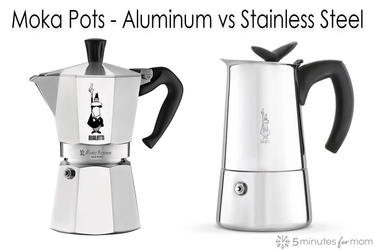 Moka Pots Aluminum vs Stainless Steel