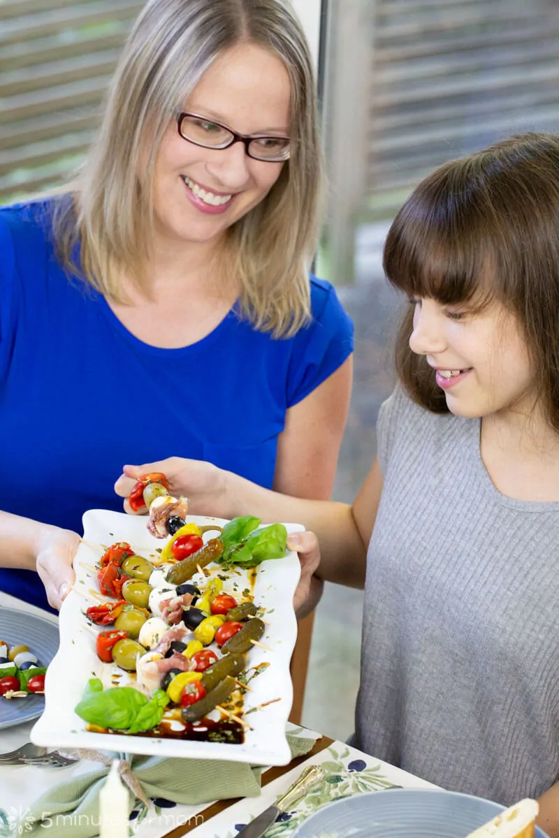 Easy Appetizer Skewers