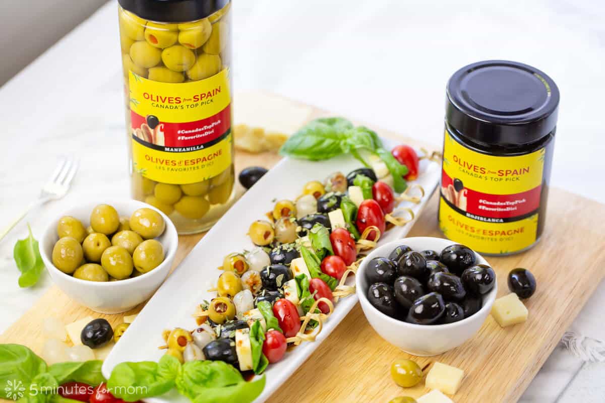 Olives from Spain skewers3362 5 Minutes for Mom
