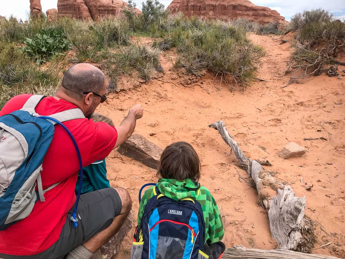 Full Time RV Living - Homeschooling at Arches National Park