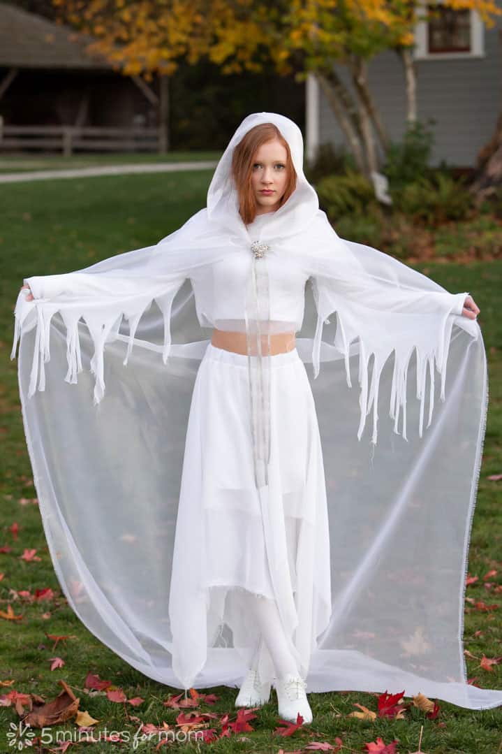 DIY Ghost  Costume  How To Make A Stunning Ghost  Halloween 