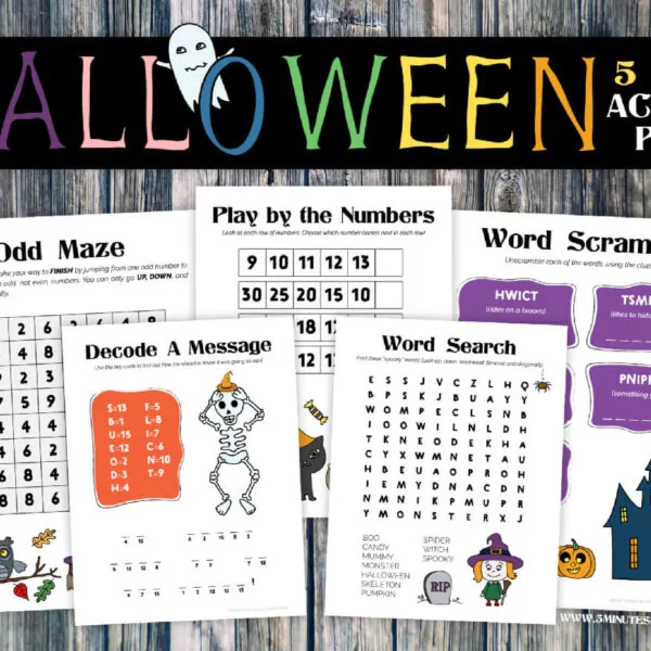 Free Halloween Printables For Kids