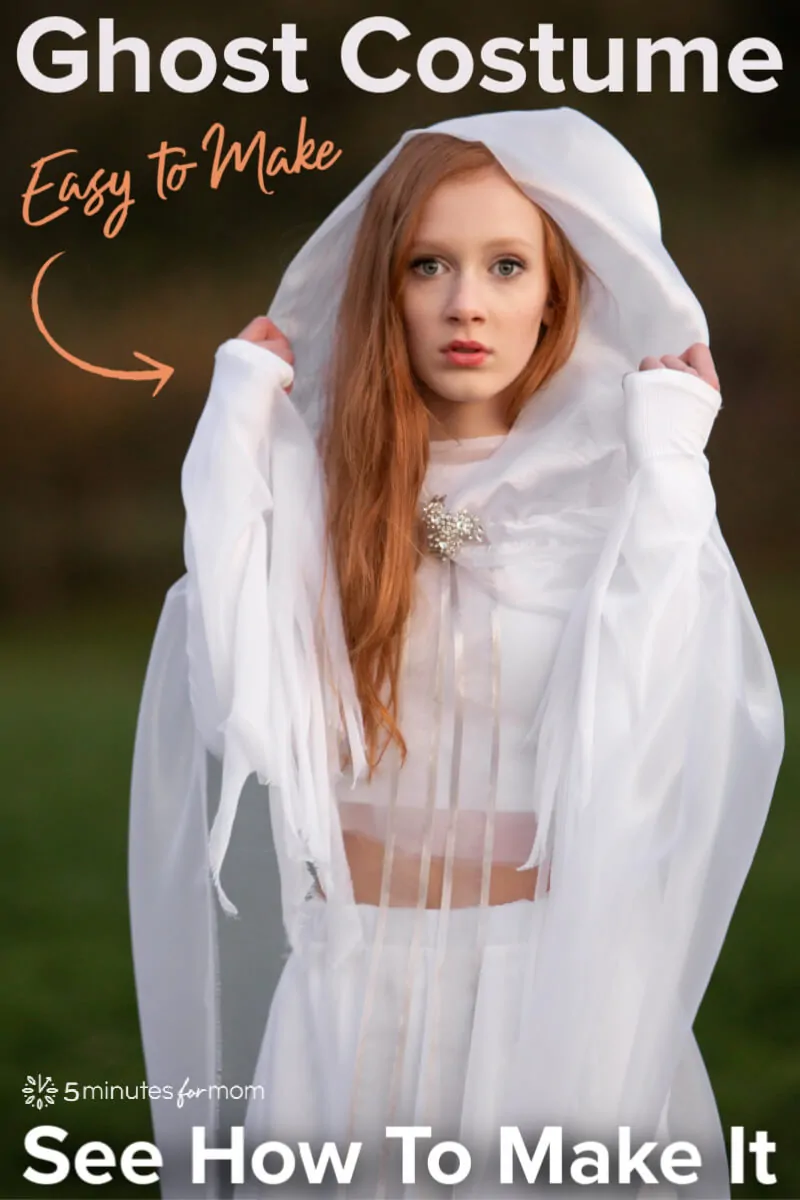 Ghost Costume - DIY Ghost Halloween Costume