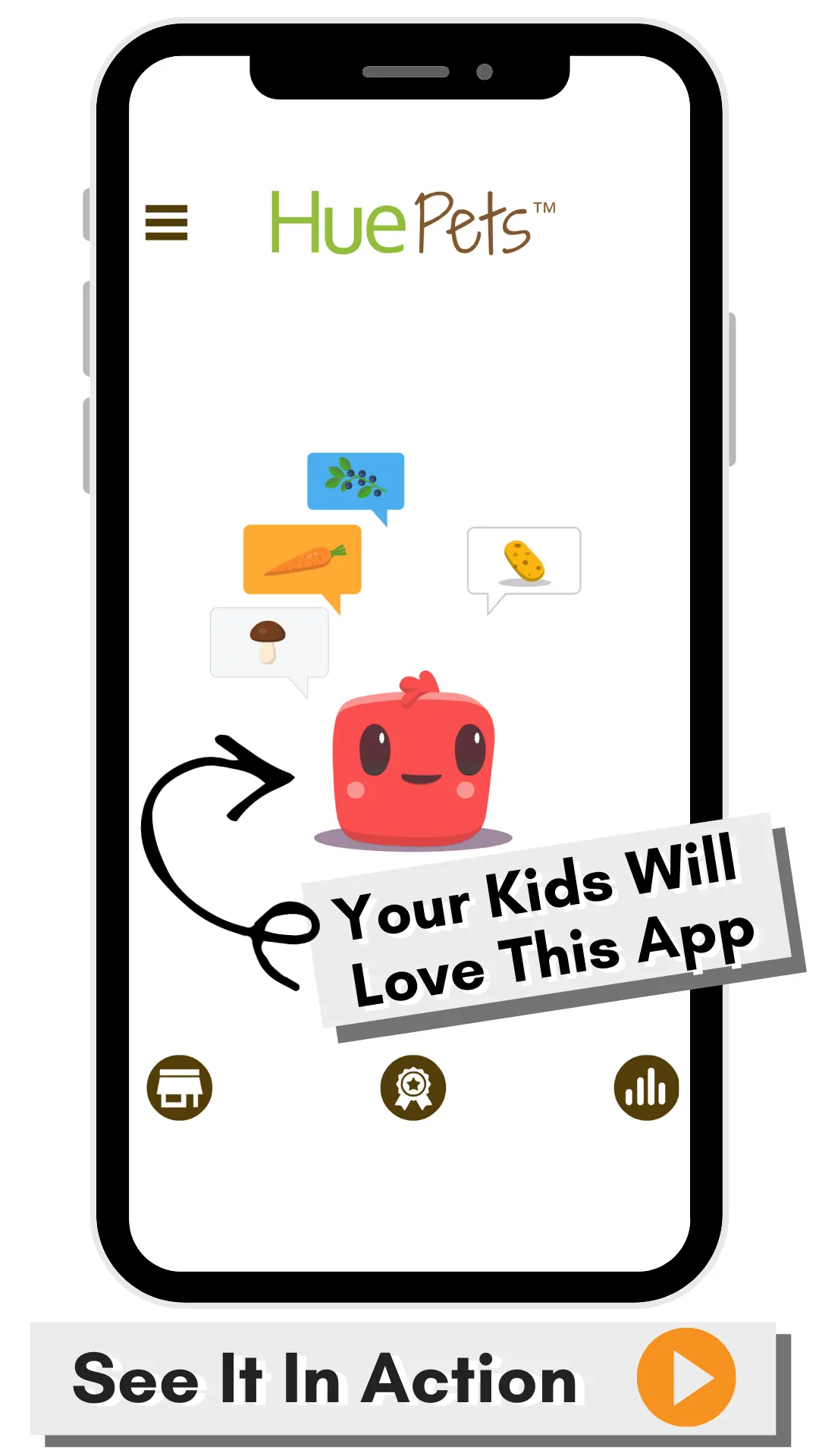 HuePets App Game For Kids