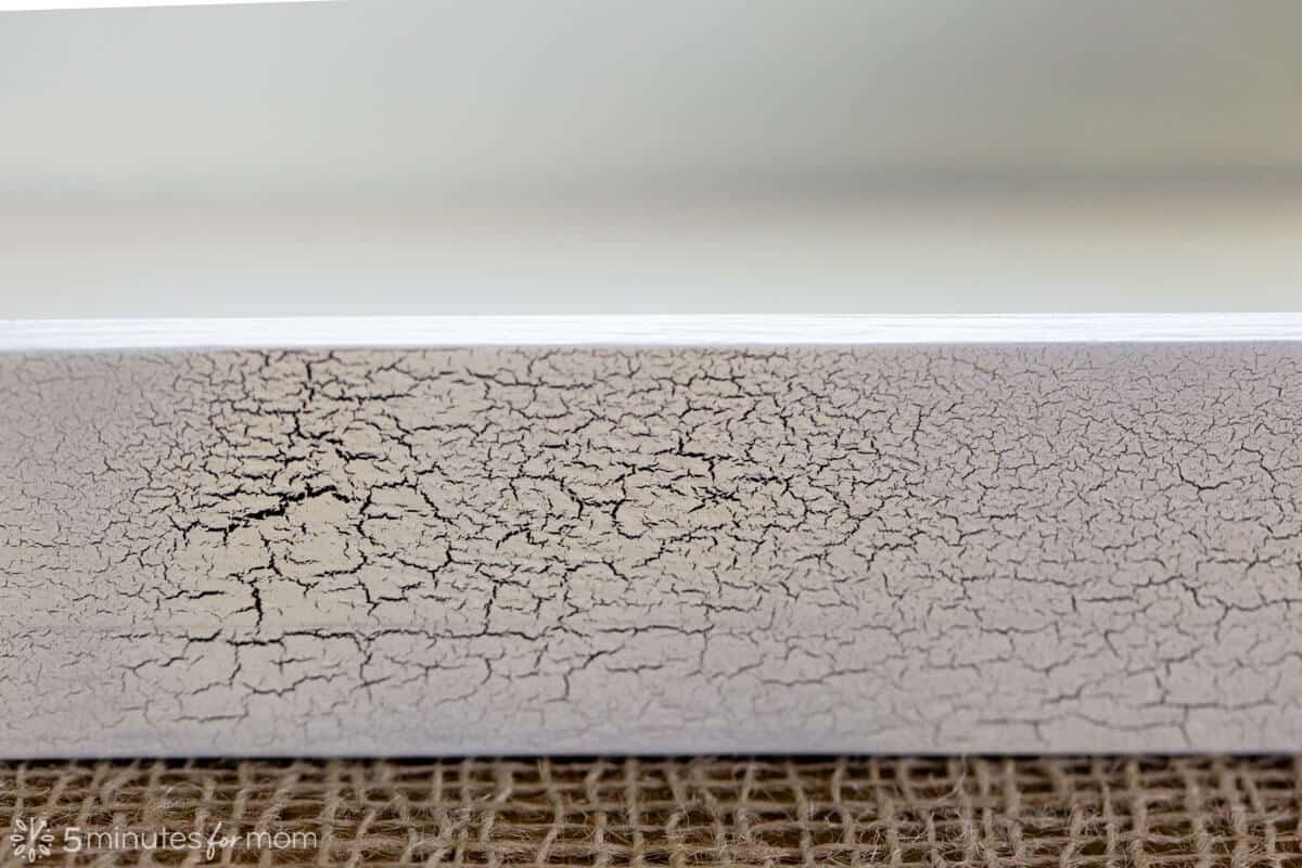 DIY Thanksgiving Centerpieces made with Crackle Spray Paint 5 Minutes