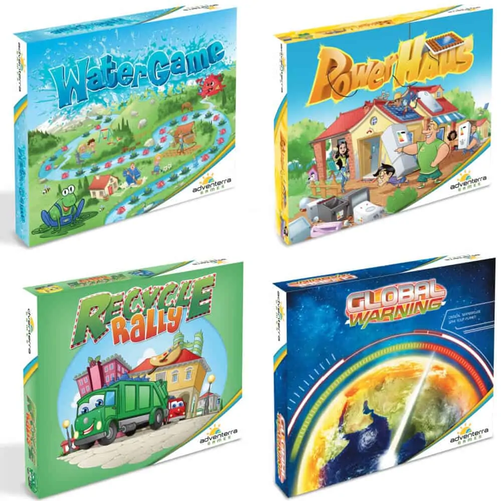 Adventerra Games - Set of 4 Games