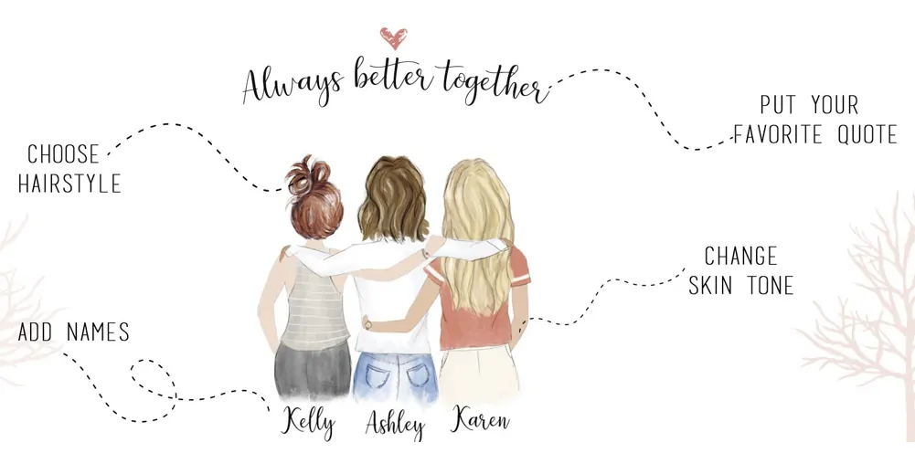 5 Awesome Personalized Gifts for Your Best Friends — Glacelis