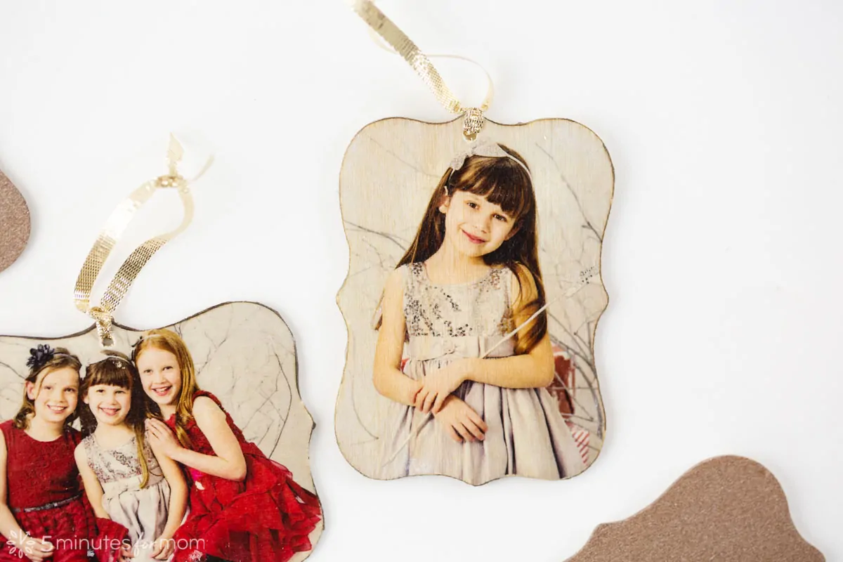 DIY Photo Ornaments