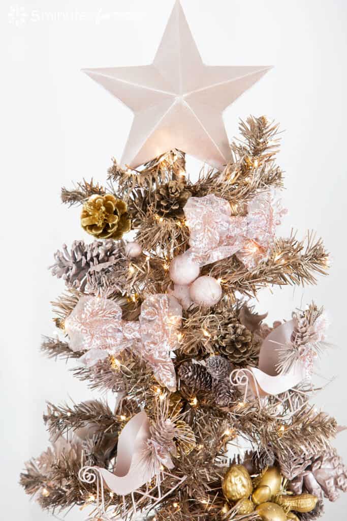 How To Spray Paint Your Christmas Tree 5 Minutes for Mom