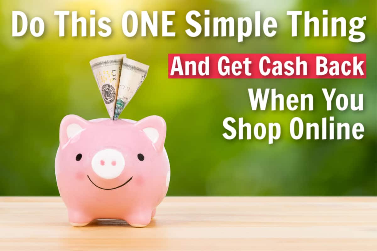 Get Cash Back When You Shop Online