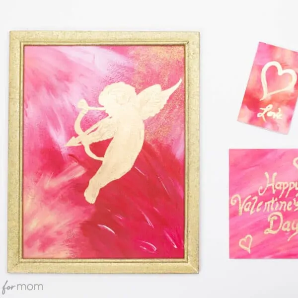 Valentine’s Day Painting – An Easy Art Project With Stunning Results!