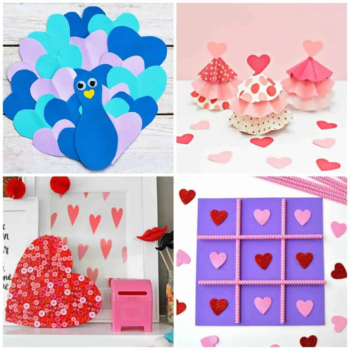 5 More Easy Valentine Crafts for Toddlers - Happy Hooligans