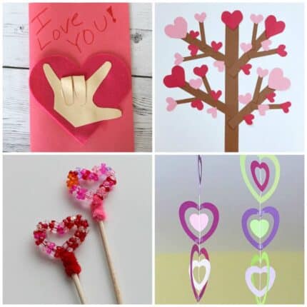 Valentine sign language happy signs valentines asl american everyone holiday hope hearmyhandsasl say spend ones loved both friends family Valentine's Day Crafts For Kids - Super Cute and Easy Valentine Craft