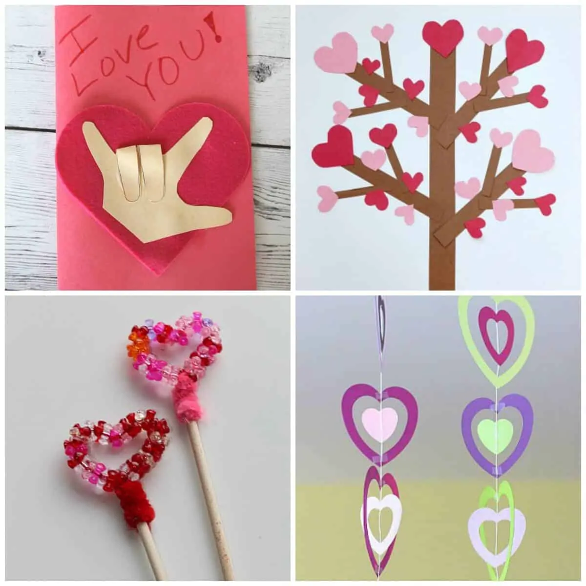 Valentines Day Crafts for Preschoolers - Frosting and Glue- Easy