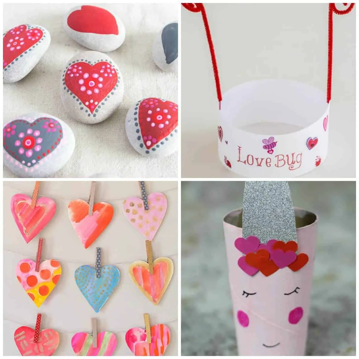 6 Easy Valentine's Crafts for Kids - Happy Hooligans