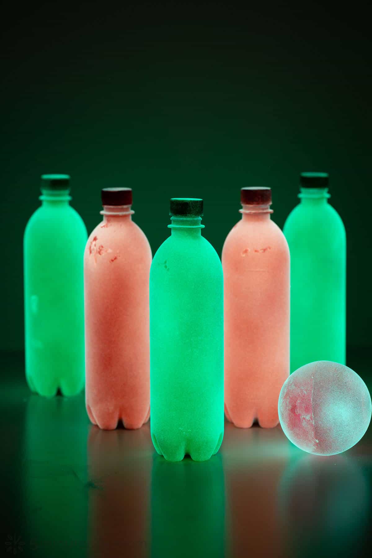 DIY Glow In The Dark Bowling Set - Fun Kids Activity