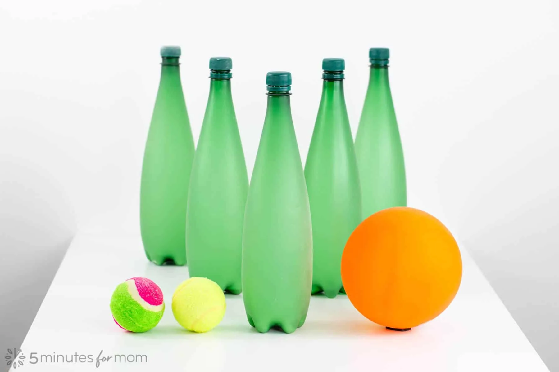 DIY Spray Paint Glow in the Dark Bowling Pins