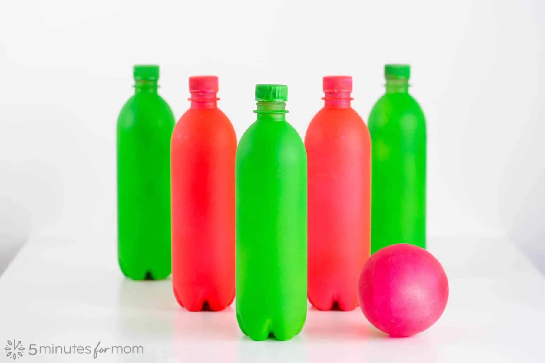 Flourescent Bowling Pins