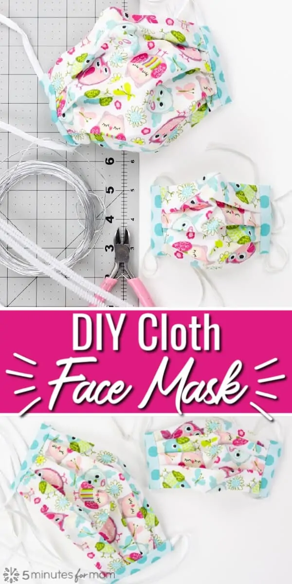 DIY Face Masks - Cloth Face Mask Pattern