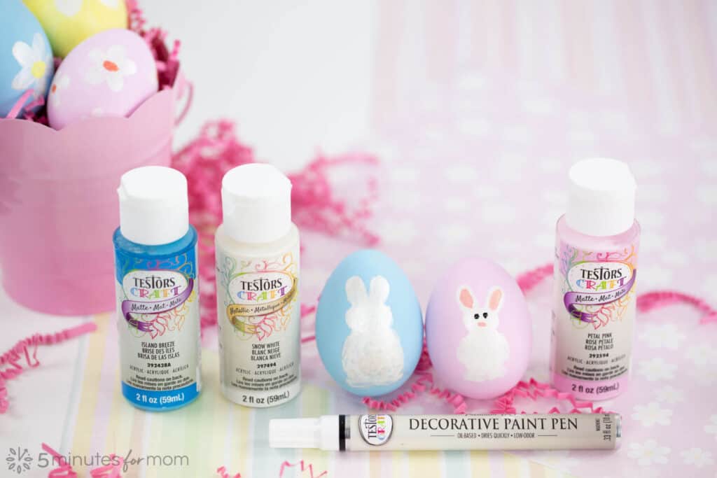 Easter Egg Painting How to Paint Easter Eggs with Acrylic Paint 5