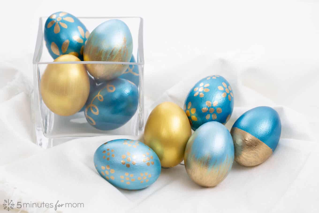 Easter Egg Painting How to Paint Easter Eggs with Acrylic Paint 5 Minutes for Mom