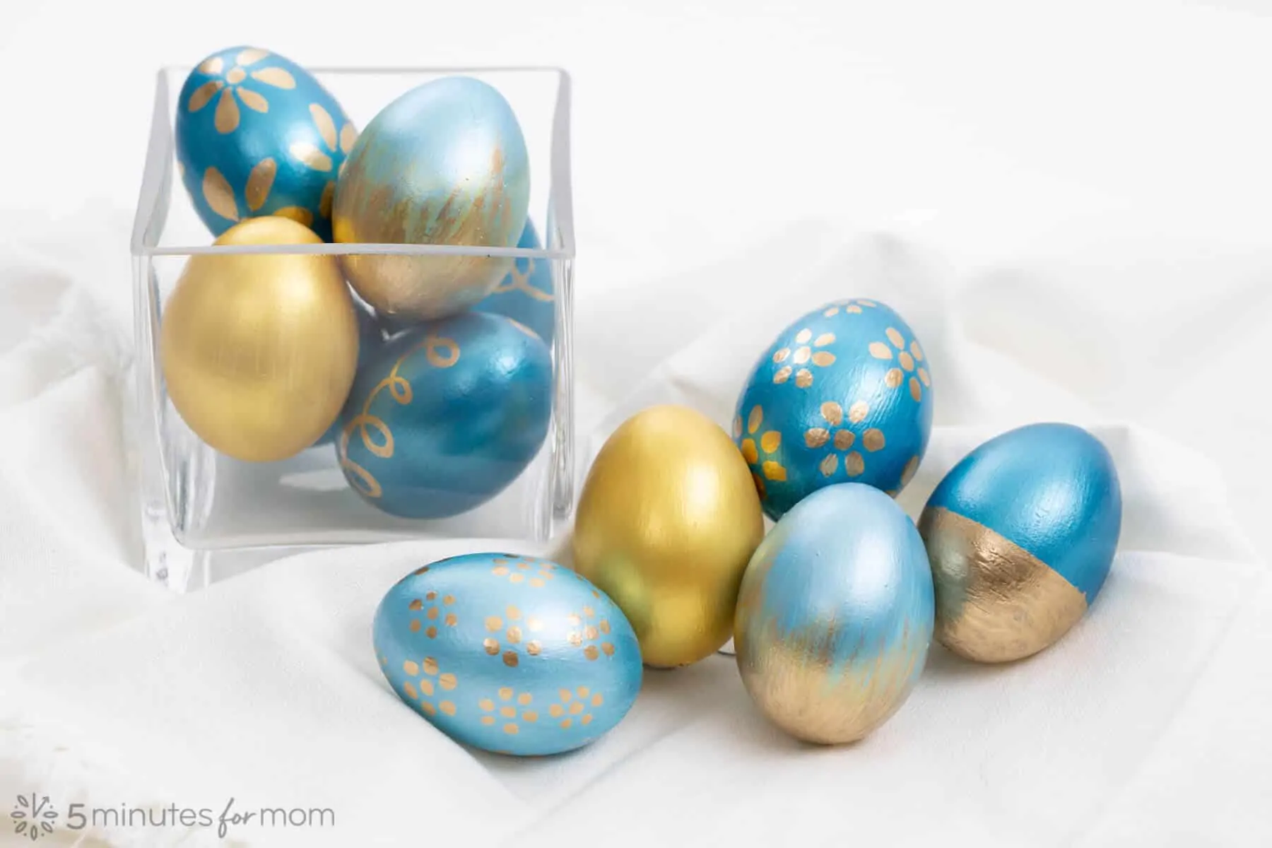 Easter Egg Painting with Testors Paint