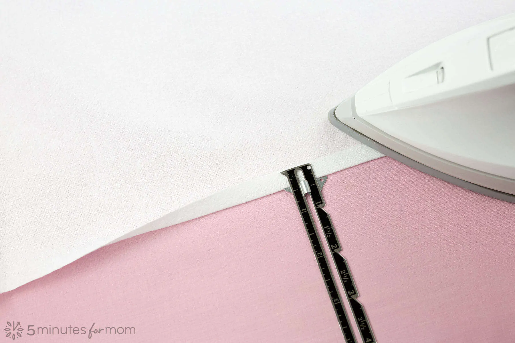 how to hem a tea towel