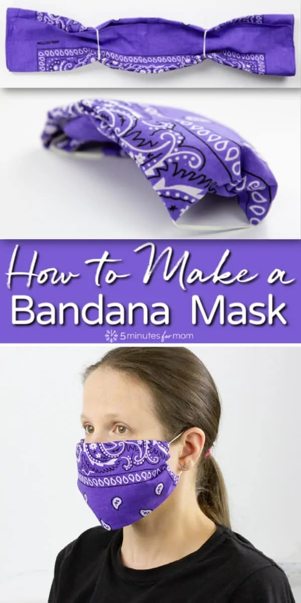 DIY Bandana Masks - Easy No Sew Face Mask