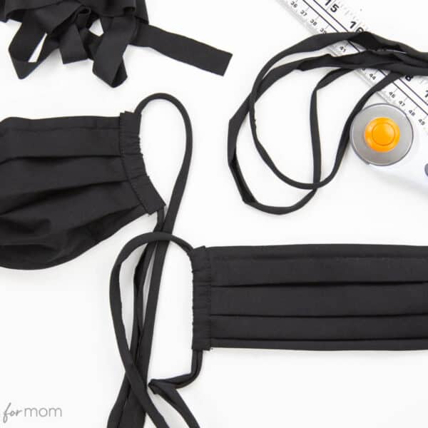 How to Make Ties for Face Masks using Knit Fabric