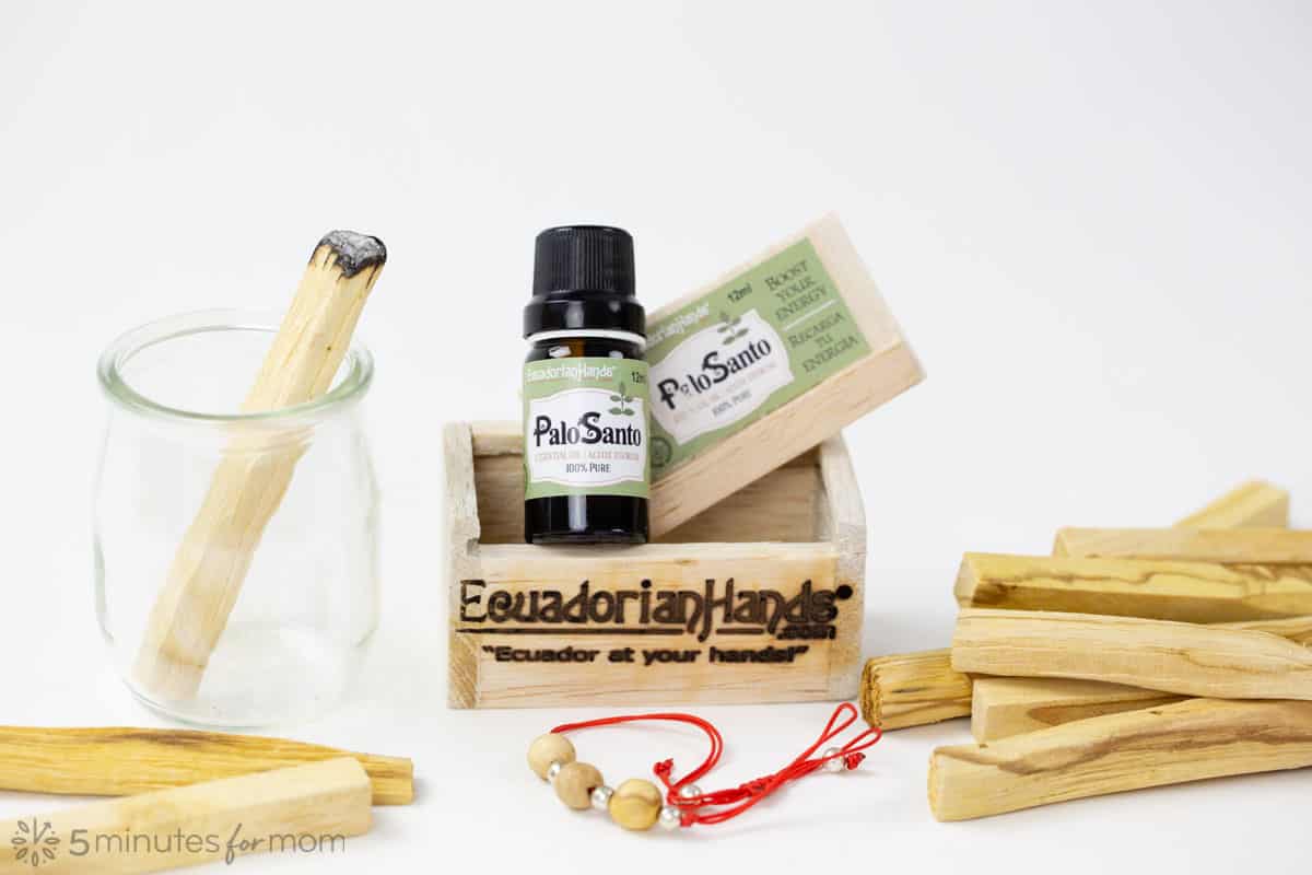 Palo Santo Incense Sticks with Palo Santo Essential Oil and Beads