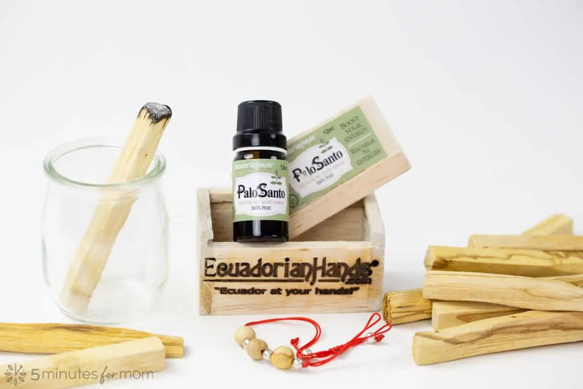 Palo Santo Incense Sticks with Palo Santo Essential Oil and Beads