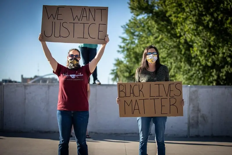 Black Lives Matter Protest - Photo by Phil Roeder