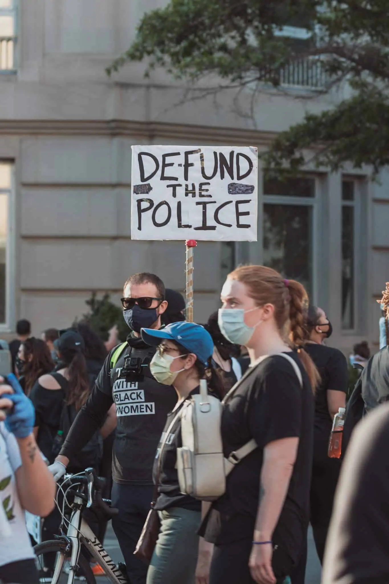 Defund Police - Black Lives Matter Protest - Washington DC - Photo by Yash Mori