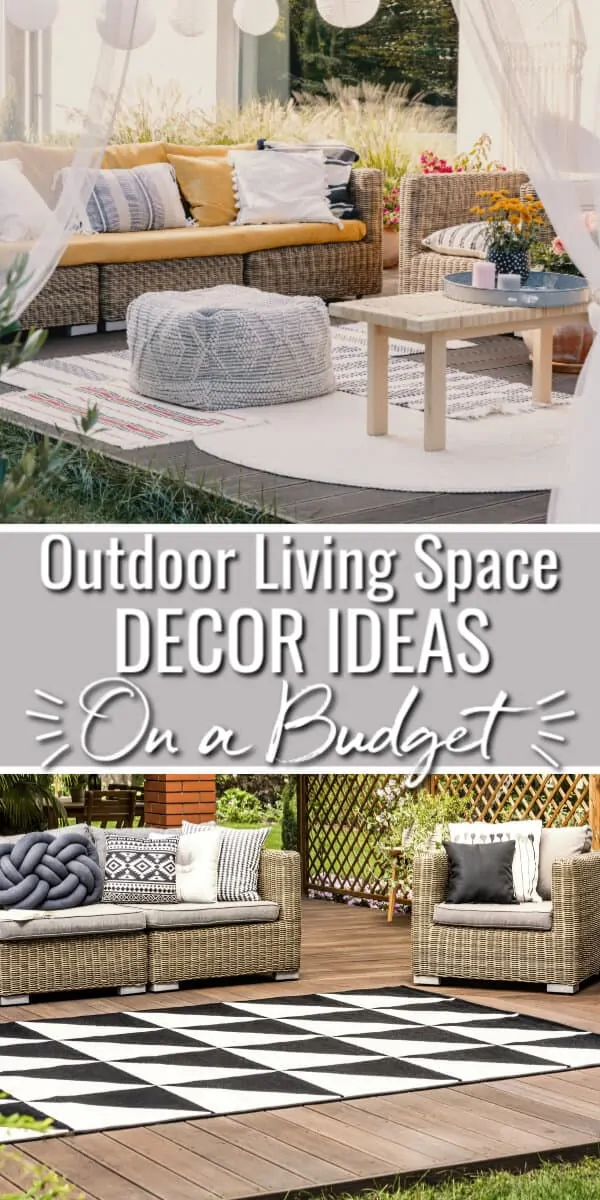 Outdoor Living Space Ideas on a Budget