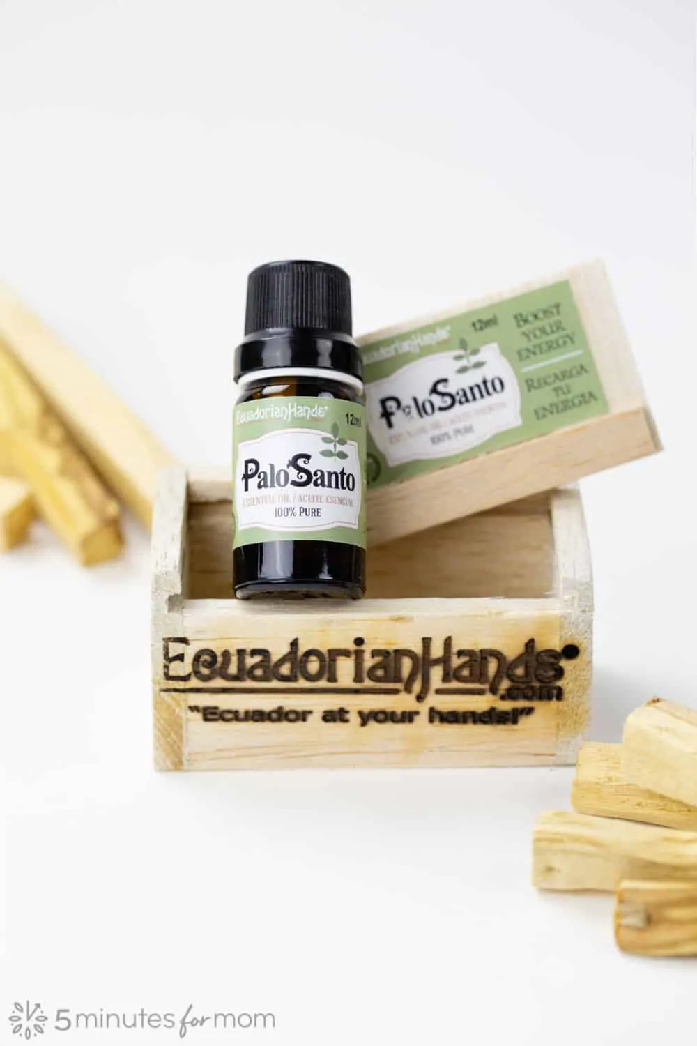 Palo Santo Oil - Ecuadorian Hands