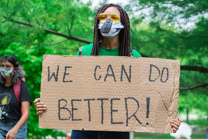 We Can Do Better Sign - Photo by Jason Hargrove Flickr