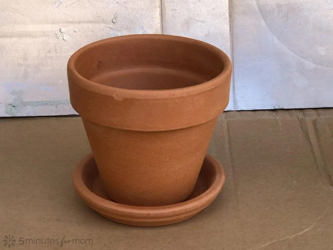 how to paint terra cotta pots