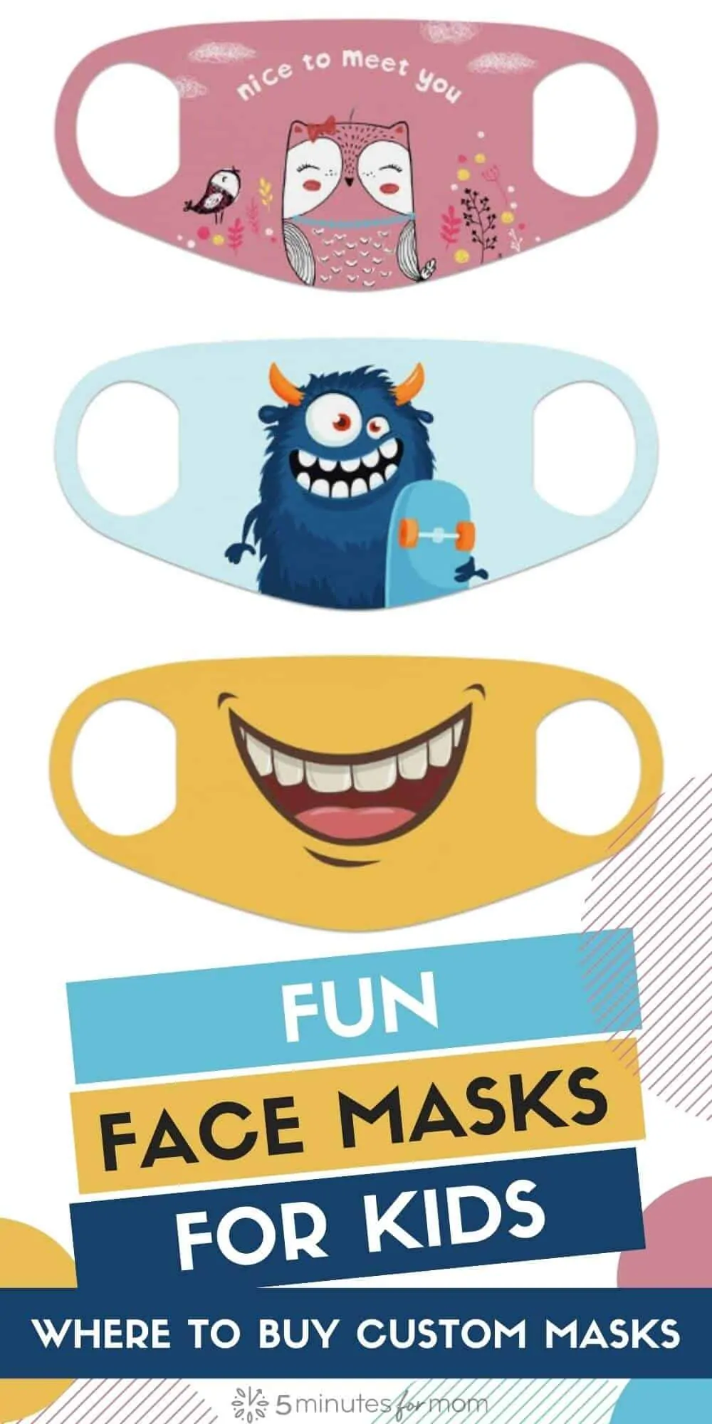 How to Create Custom Fun Face Masks for Kids