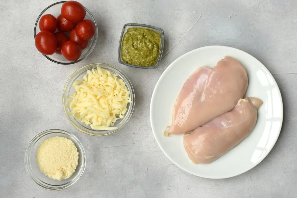 Ingredients for Pesto Chicken