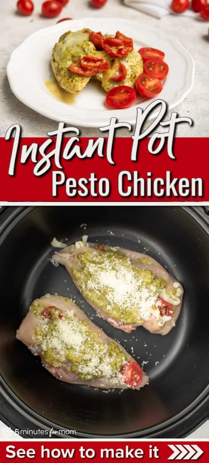 Instant Pot Pesto Chicken Recipe - Easy Dinner Recipe