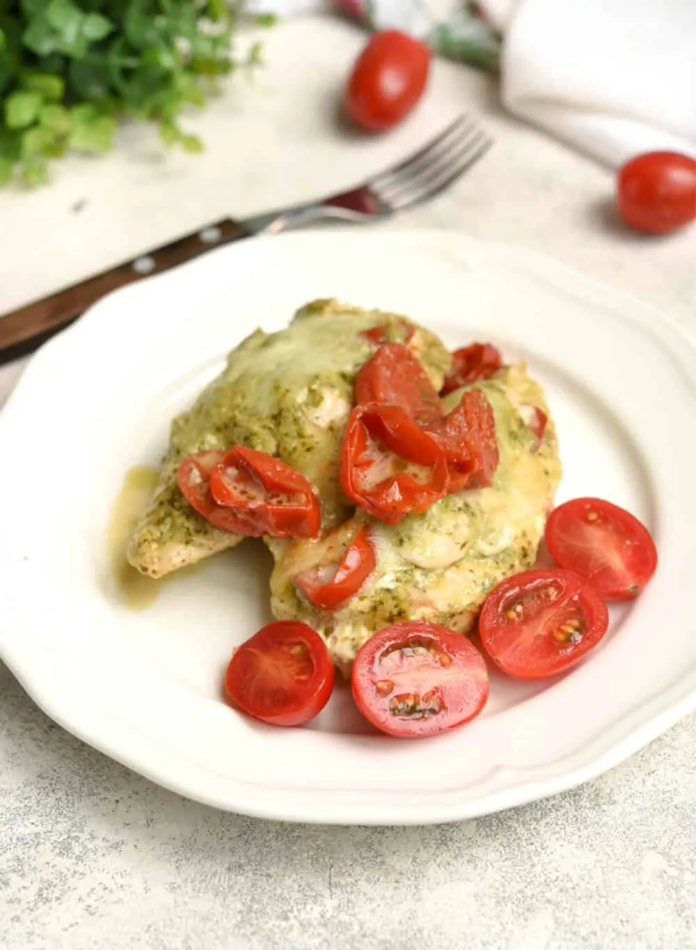 Instant Pot Pesto Chicken Recipe - Easy Dinner