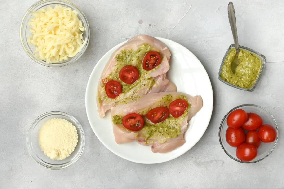 Making The Stuffed Chicken